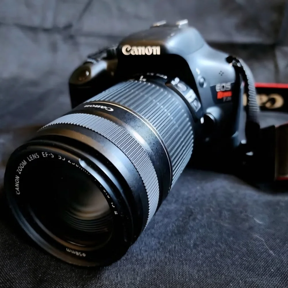 Canon EOS Digital Camera with 2 Lenses And Carrying Case